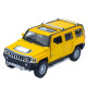 Машина метал Hummer H3 Хамер жовта 1:32 світло звук 14*6*6 см (68321)