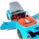 Машинка метал Rolls-Royce Dawn Spofec Ролс Ройс кабріолет голубий 1:24 відкр двері баг капот звук світло 22*6,5*8см (AP-2013)