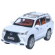 Машинка метал Lexus LX 570 АвтоЕксперт біла 1:24 звук світло інерція 20*8,5*8 см (G6498-5)