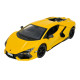 Машинка металева Lamborghini Revuelto Автопром жовта 1:24 світло звук відкр двері 20,5*8*5 см (68200A(Y))