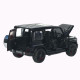 Машинка метал Mercedes-Benz G-Class (Гелендваген) АвтоЕксперт чорна 1:32 звук світло (LF-80110)