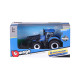 Спецтехника трактор New Holland T7.315 Bburago, 1:32, с погрузчиком, синий (18-31632)
