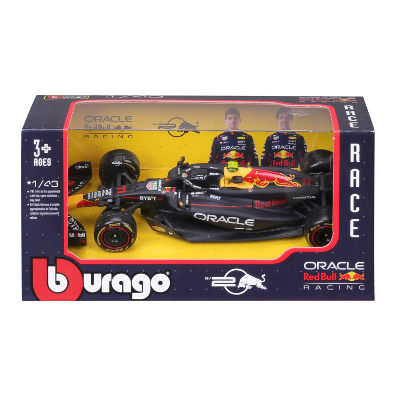 Машинка металева Red Bull Racing RB20 (2024) Bburago 1:43 Red Bull F1 23 13*5*3 см ( 18-38097)