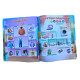 Інтерактивний віммельбух Велика книга WToys укр мова сенсорна з акум абетка казки пісні загадки 28 тем (99927)