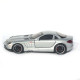 Машинка метал Mercedes-Benz SLR McLaren срібляста 1:32 світло звук відч двері капот багаж (TK-31160)