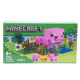 Конструктор Будинок для поросят Minecraft Майнкрафт 238 деталей 26*14*7 см (11846)