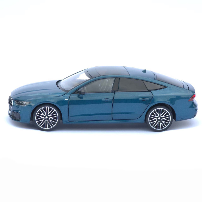 Машинка металева Audi A7 АвтоЕксперт синій 1:24 звук світло відкр двері капот багажник (1904-17)