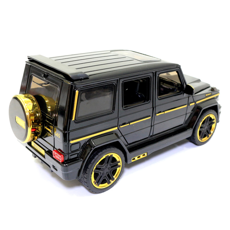 Машинка металева Mercedes Gelandewagen «AutoExpert» Мерседес Бенц Гелендваген чорний 19*7*9 см (EL-4125)