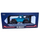 Машинка метал Jeep Wrangler Rubicon джип вранглер блакитний 1:24 світло звук 21,5*8*9см (GT - 94911)