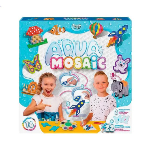 Набір для творчості Aqua Mosaic (аква мозаїка), 3D 25*25*4 см (AM-01-02)
