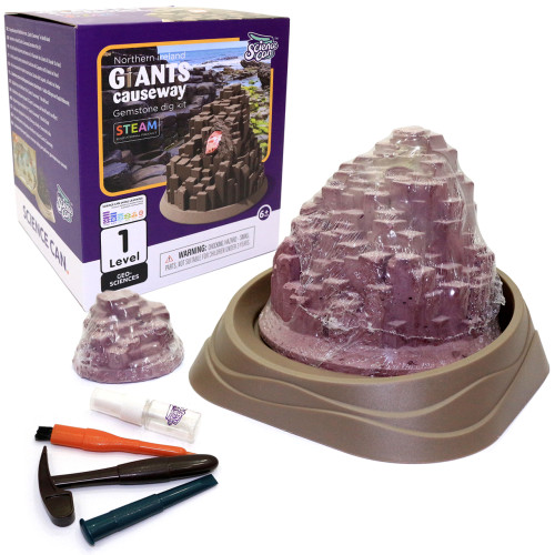 Розкопки дорогоцінного каміння Чорна гора Sciens Can Giant causeway Top Bright 21*18*19 см (160024G)