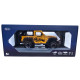 Машинка метал Jeep Wrangler Rubicon джип вранглер жовтий 1:24 світло звук 21,5*8*9см (GT - 94911)