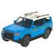 Машинка метал Toyota Land Cruiser Prado АвтоЕксперт блакитна 1:24 звук світло 21*8*8 см (G7605-44)
