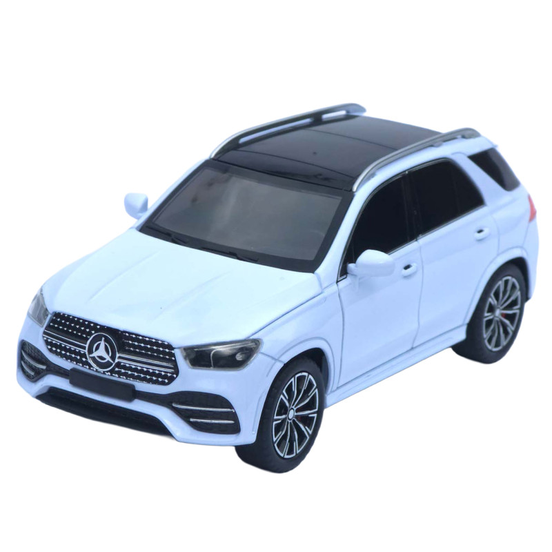 Машинка метал Mercedes-Benz GLE-Class АвтоЕксперт біла 1:24 звук світло інерція 20,5*8,5*7,5 см (G9775-15)