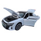 Машинка метал Audi e-tron GT Ауді біла 1:32 світло звук 15*7*5см (86544)