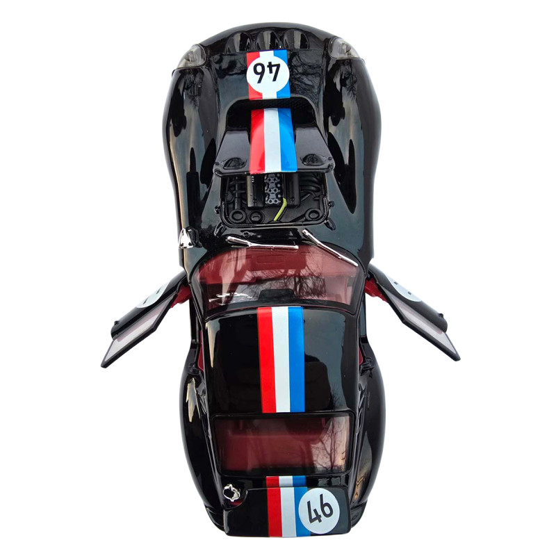 Машинка метал Ferrari 250 GTO Ферарі чорний 1:32 звук світло 14*5,5*3,5см (67007)