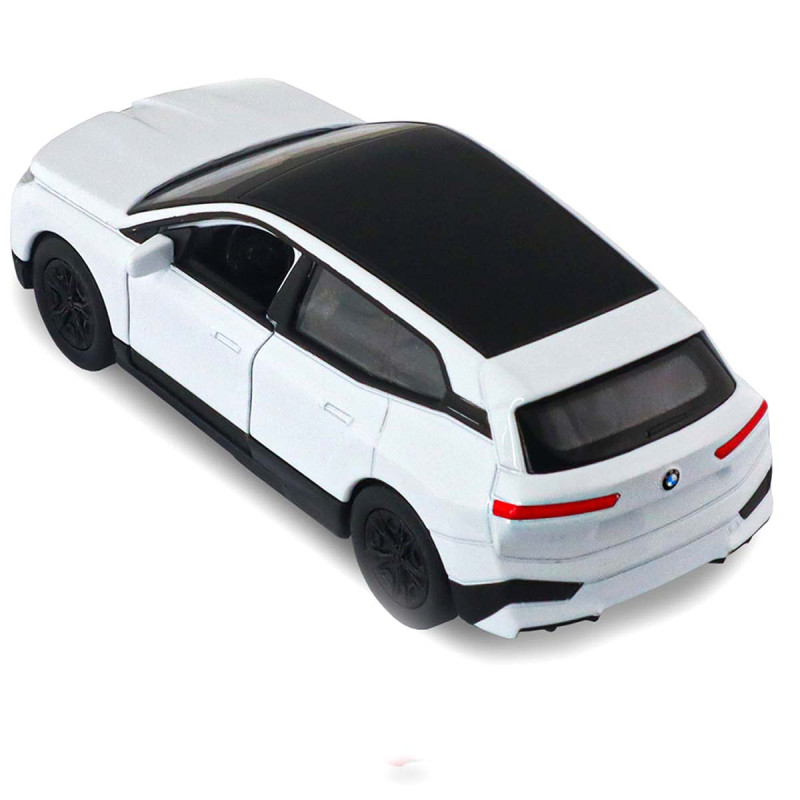 Машинка метал BMW iX БМВ 1:43 білий відкр двері інерція 6*12*4см (250380W)