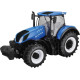 Спецтехника трактор New Holland T7.315 HD Bburago, 1:32, с прицепом, синий (18-44067)