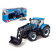 Спецтехника трактор New Holland T7.315 Bburago, 1:32, с погрузчиком, синий (18-31632)