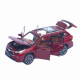 Машинка металл Toyota Highlander АвтоЭксперт бордовая 1:24 свет звук откр двери капот багажник (1980-08)