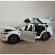 Машинка метал Tesla model X електрокар біла Тесла 1:24 відкр двері баг капот звук світло 17,5*7,5*5,5см (EL 97188)