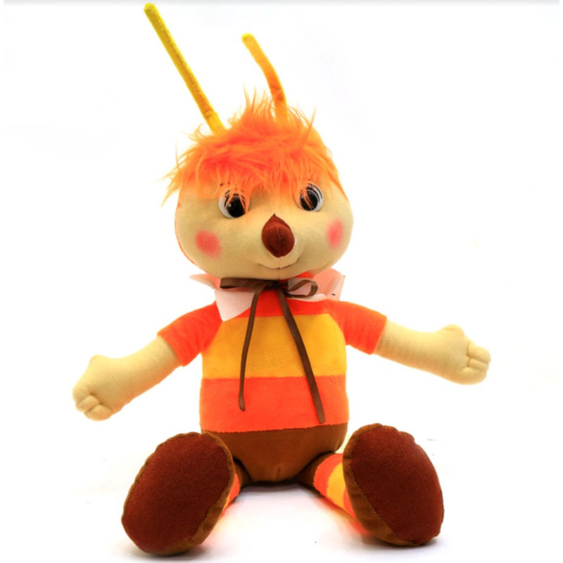 М'яка музична іграшка KinderToys «Лунтік». Улюблена іграшка Пчеленок (00667-1)