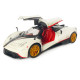 Машинка металева іграшкова Pagani huayra Roadster, Авто Експерт, 1:24, біла, світло, звук, інерція, відкр. двері, 21*5,5*9см. (GT-01557)