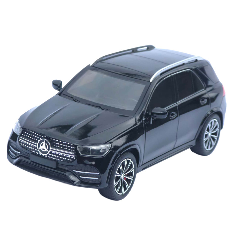 Машинка метал Mercedes-Benz GLE-Class АвтоЕксперт чорна 1:24 звук світло інерція 20,5*8,5*7,5 см (G9775-15)