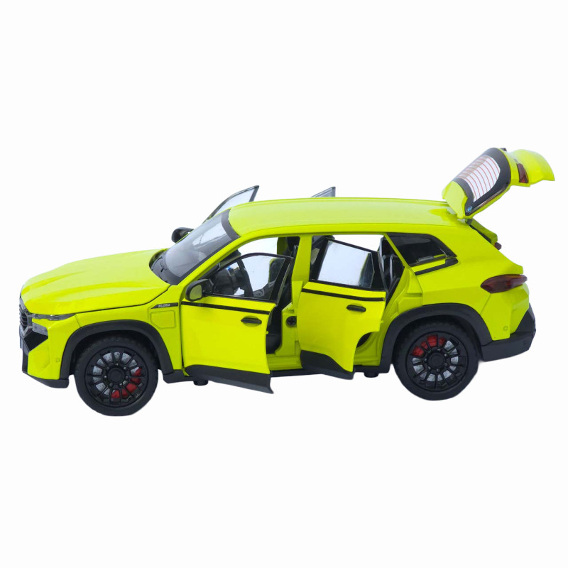 Машинка метал BMW XM АвтоЕксперт салатова 1:24 світло звук відкр двері капот багажник (1669-13)
