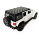 Іграшкова машинка металева Jeep Wrangler Unlimited Rubicon, Джип, білий, звук, світло, інерція, откр двері, капот, Автоексперт, 1:32,15*7*5,5см (ТК-11213/43560)