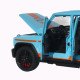 Машинка метал Mercedes-Benz G-Class (Гелендваген) АвтоЕксперт блакитна 1:32 звук світло (LF-80110)
