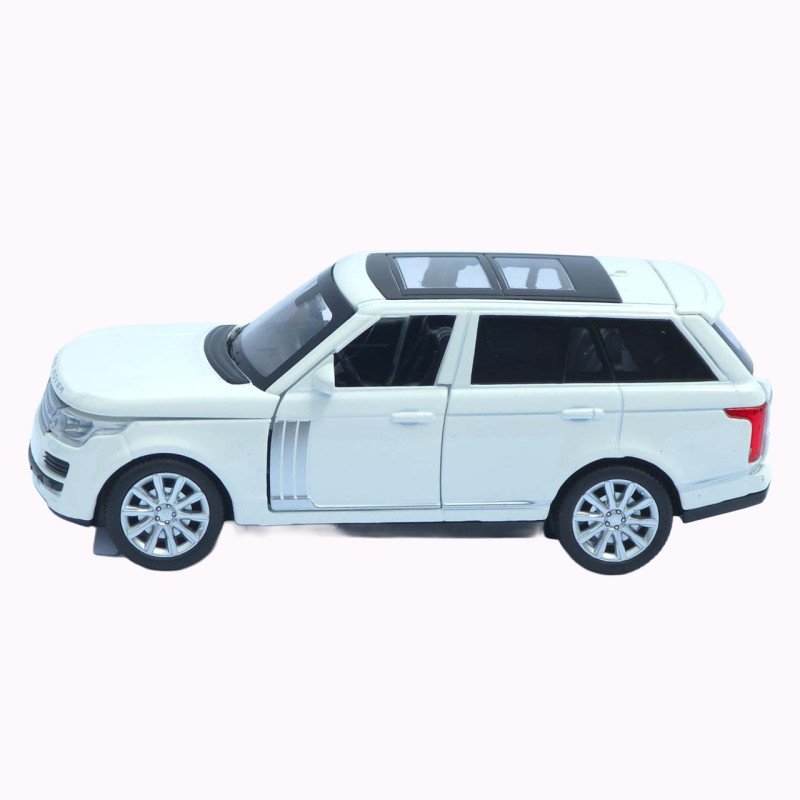 Машинка метал Range Rover Vogue АвтоЕксперт біла 1:32 звук світло відкриваються двері капот багажник (72655)