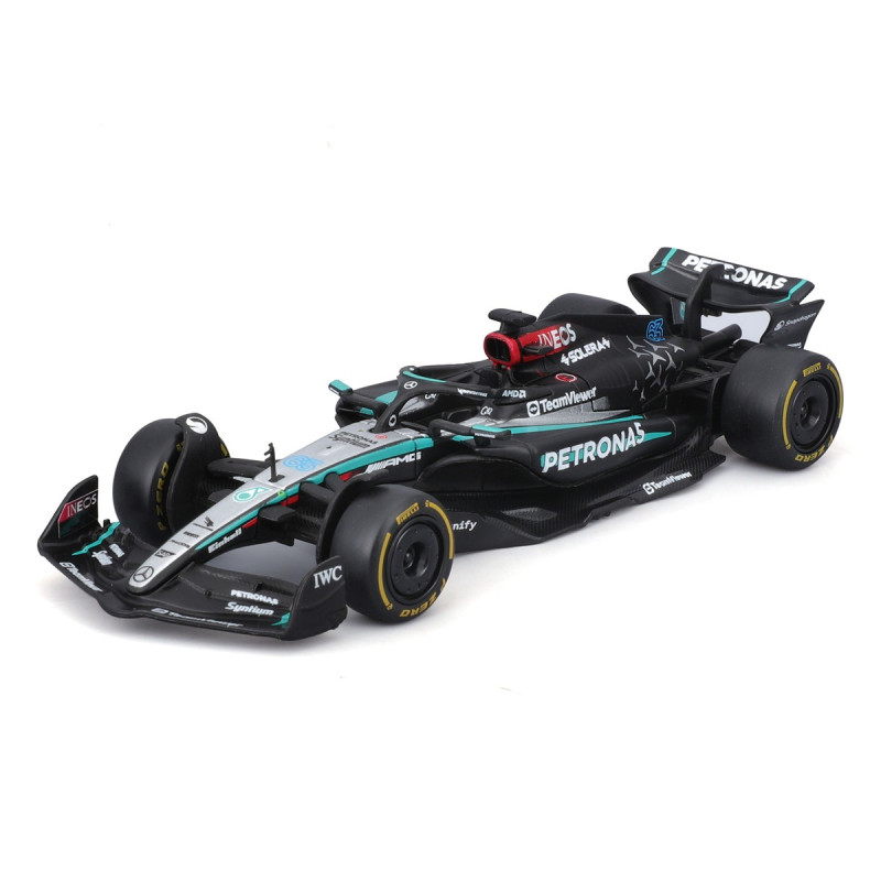 Машинка металева Mercedes-AMG F1 W15 Performance (2024) Bburago 1:43 Mercedes AMG  F1 23 13*5*3 см (18-38208)