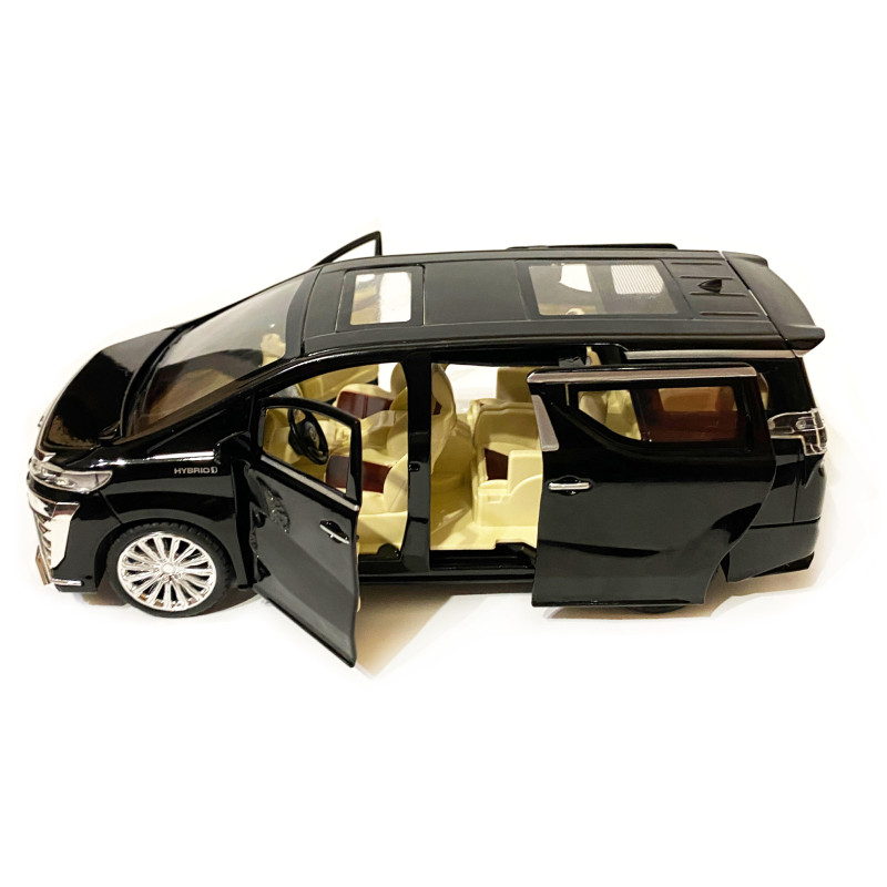 Машинка металева Toyota Velefire «AutoExpert Преміум» (Тойота), чорна, 20*8*8 см (GT-6312/6214)