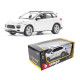 Машинка металлическая Porsche Cayenne Turbo Bburago,  Порше Кайен белый 11*12*24 см (18-21056)