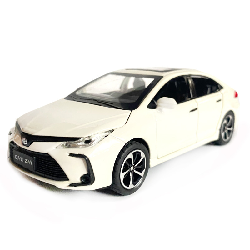 Машинка металева Toyota Corolla «AutoExpert» Тойота Королла біла звук світло 15,5 *4,5 *7 см (GT-6258)