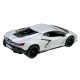 Машинка металева Lamborghini Revuelto Автопром 1:32 срібляста звук світло відкр двері (68737(G))