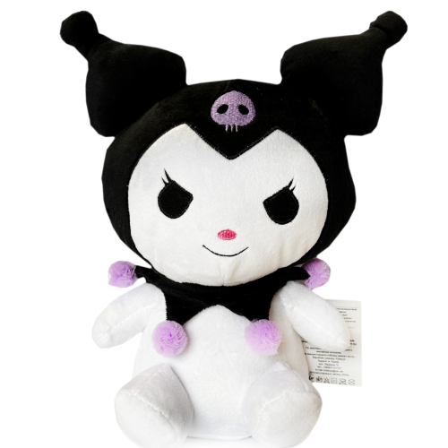 М`яка іграшка Куромі Kuromi Sanrio плюш аніме 33см Україна (00517-95)
