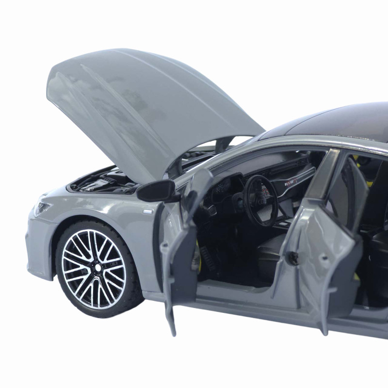 Машинка металева Audi A7 АвтоЕксперт сіра 1:24 звук світло відкр двері капот багажник (1904-17)