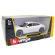 Машинка металева Porsche Taycan Turbo S «Bburago» Порш білий 8*19*5 см (18-21098)