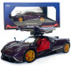 Машинка металева іграшкова Pagani huayra Roadster, Авто Експерт, 1:24, фіолетова, світло, звук, інерція, відкр. двері, 21*5,5*9см. (GT-01557)