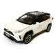 Машинка металева Toyota RAV4 Sport Тойота рав 4 спорт біла 1:32 звук світло інерція відкр двері багажник капот гумові колеса 15,5*7*6см (AP-1967)