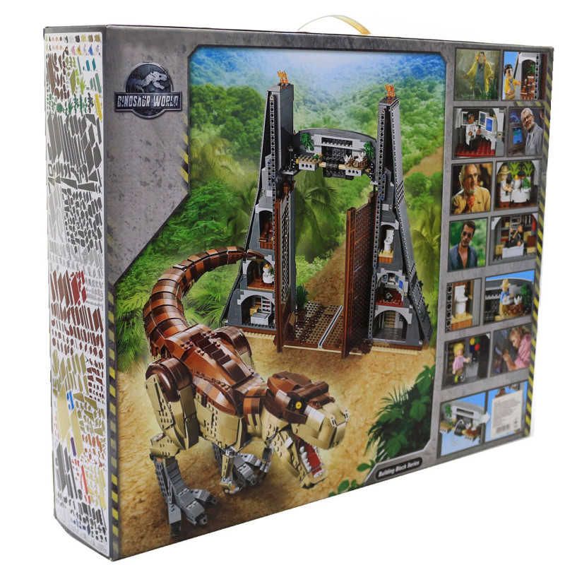 Конструктор LARI Jurassic World Парк Юрського періоду Лють Ті-рекса, 3156 деталей (11338)