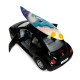 Машинка металева Volkswagen new beetle Фольксваген жук чорний 1:36 відкр двері резинові колеса 12,5*5*6 см (KT5028WS)