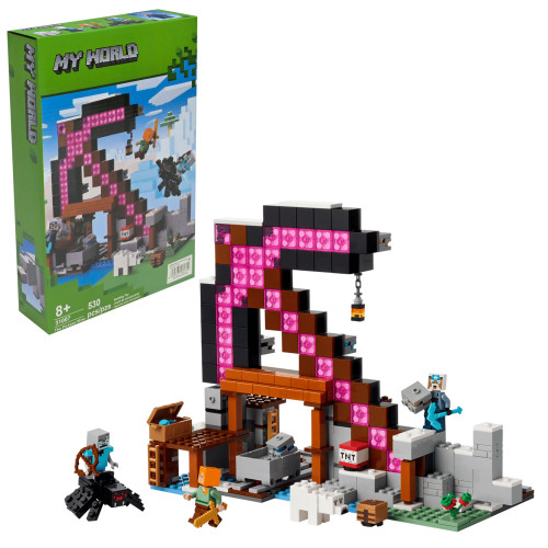 Конструктор Шахта Кайло Minecraft Майнкрафт 530 дет 21*32*6 см (31007)
