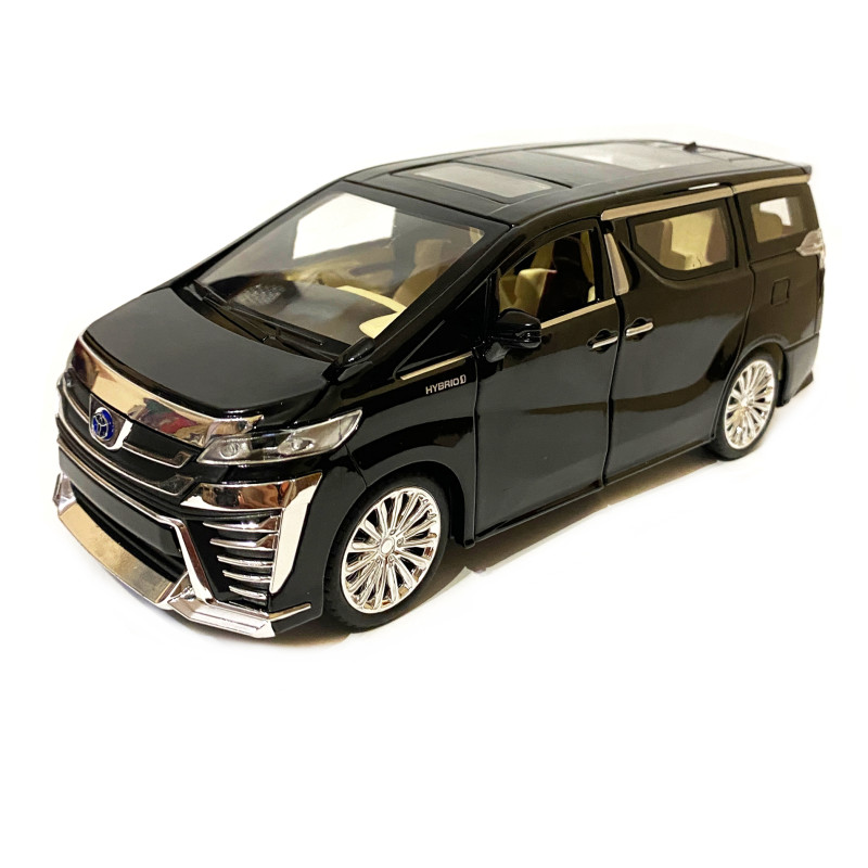 Машинка металева Toyota Velefire «AutoExpert Преміум» (Тойота), чорна, 20*8*8 см (GT-6312/6214)