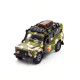 Игровой набор Land Rover Defender Миллитари с лодкой металл пластик длина с прицепом 27см (520191.270)