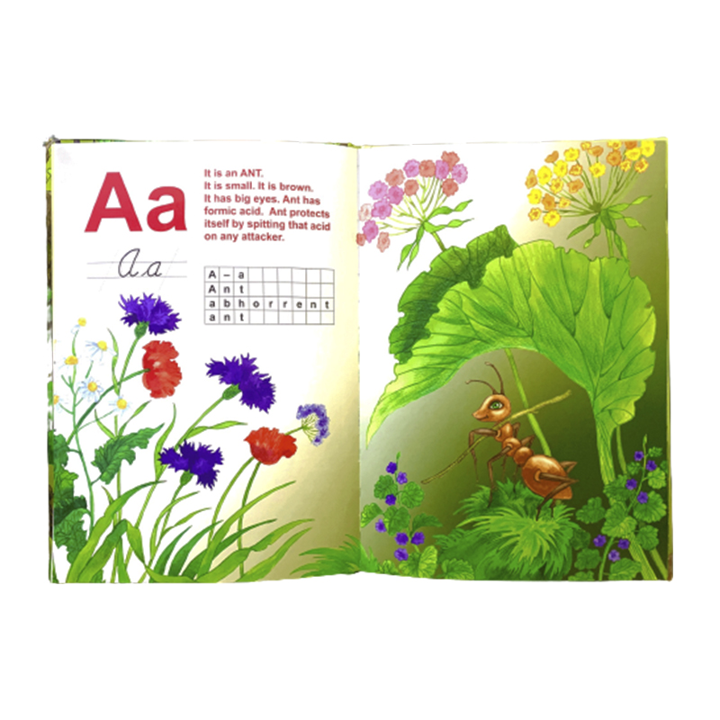 Книга 3D Англійська Жива абетка ABC book з доповненою реальністю, звук, FastAR kids, 60ст, анг укр мова, 30,5*22*см (781819)
