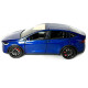 Машинка металева Tesla Model X Electrocar Тесла Модель X Електрокар синя 1:24 зарядна станція звук світло відч двері капот багажник гум колеса 18*6*8см (AP-2004)