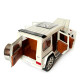 Машинка металева Mercedes-Benz G63 AMG Гелендваген (Гелік) мерседес білий 1:24 світло, інерція, відкриваються двері, багажник, капот, 22*8*9,5см (AP- 1834)